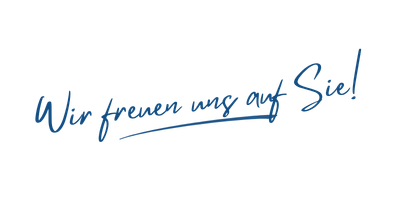 Wir freuen uns